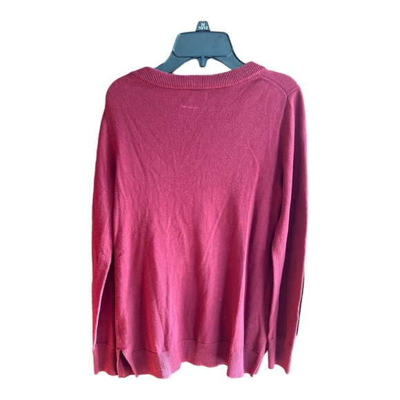 J. Crew Mercantile v-neck cotton sweater Size  XS - Picture 2 of 6